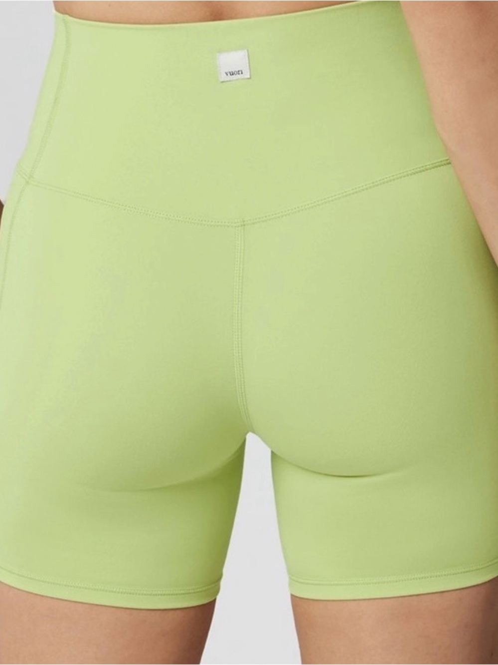 Vuori Studio Pocket Bike Shorts in Limone